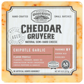 Wood River Creamery Chipotle Garlic Cheddar Gruyere Cheese Block