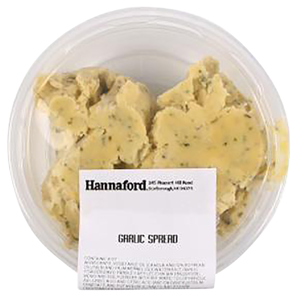 Hannaford Bakery Garlic Spread