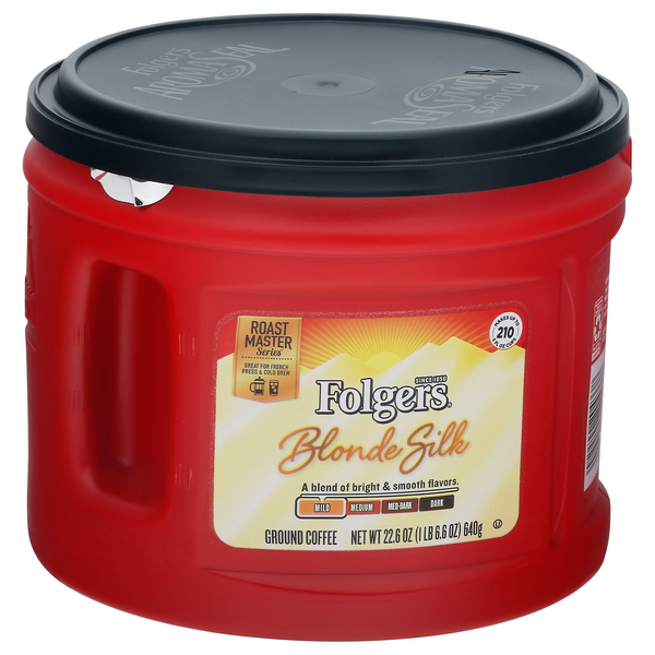 Save on Folgers Roast Master Series Blonde Silk Mild Coffee (Ground