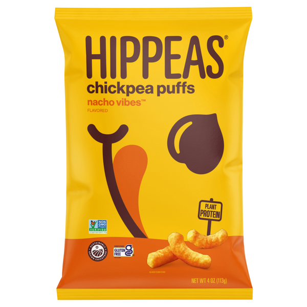 Hippeas Vegan Gluten Free Nacho Vibes Chickpea Puffs