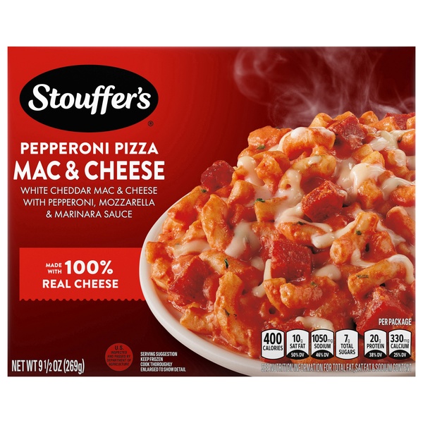 Stouffer's Pepperoni Pizza Mac & Cheese Frozen Meal