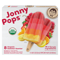JonnyPops Organic Summer Sunrise Pops - 8 ct Frozen