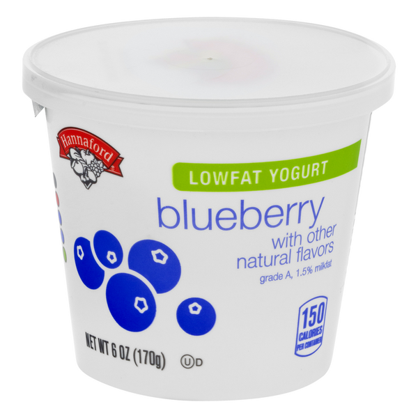 Hannaford Low Fat Blueberry Yogurt Cup