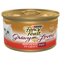 Fancy Feast Gravy Lovers Gourmet Pate Beef in Gravy Wet Cat Food