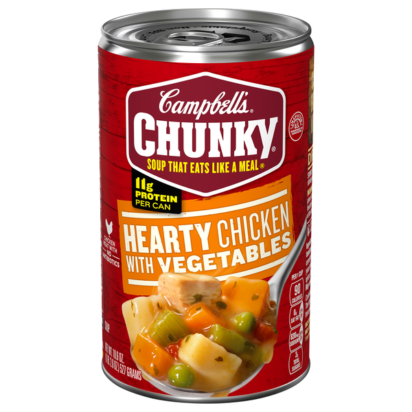 Campbell's Chunky Hearty Chicken with Vegetables Soup