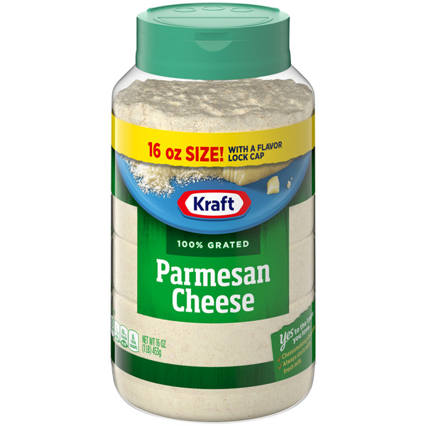 Save on Kraft 100 Grated Parmesan Cheese Order Online Delivery MARTIN'S