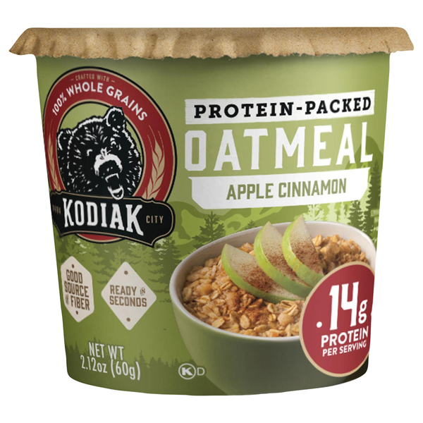 Kodiak Protein Packed Apple Cinnamon Oatmeal Power Cup