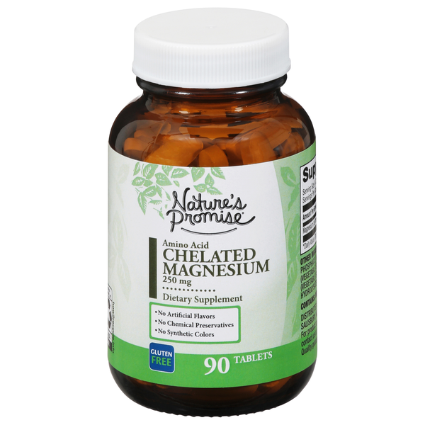 Nature's Promise Amino Acid Chelated Magnesium 250 mg Supplement