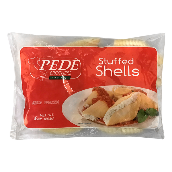 Pede Brothers Stuffed Pasta Shells Frozen
