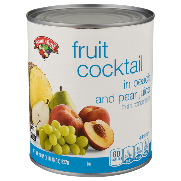 Hannaford Fruit Cocktail in 100% Juice