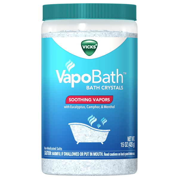 Vicks VapoBath Bath Crystals Non-Medicated Bath Salts