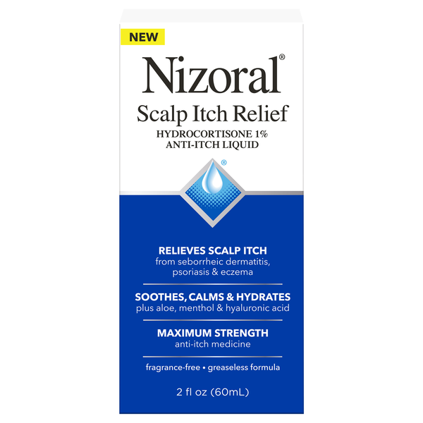 Nizoral Scalp Itch Relief Hydrocortisone Liquid