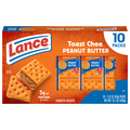 Lance Toast Chee Peanut Butter Sandwich Crackers - 10 ct