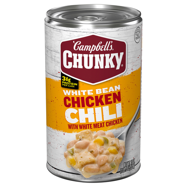Campbell's Chunky White Bean Chicken Chili