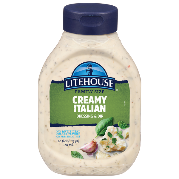 Litehouse Creamy Italian Dressing & Dip Family Size