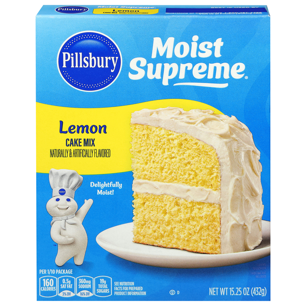 Lemon Cake Mix - Order Online & Save | Food Lion
