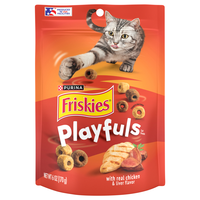 Friskies Playfuls Real Chicken & Liver Flavor Cat Treats