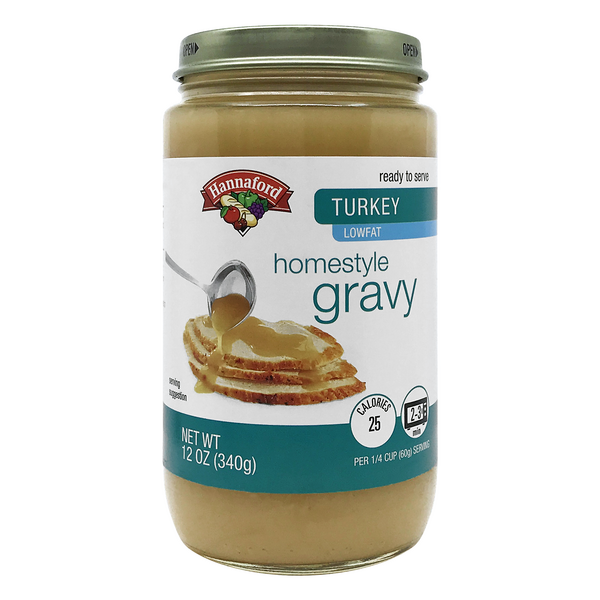 Hannaford Low Fat Homestyle Turkey Gravy