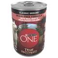 Purina ONE True Instinct Grain Free Ground Beef/Salmon Adult Wet Dog Food