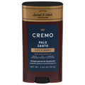 Cremo Palo Santo Deep & Smoky Antiperspirant Deodorant Stick