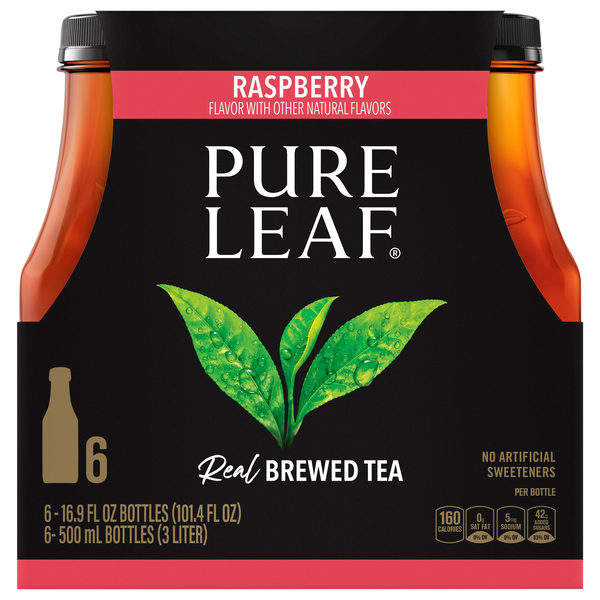 Pure Leaf Brewed Raspberry Iced Tea - 6 pk