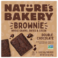 Nature's Bakery Double Chocolate Brownies - 6 ct