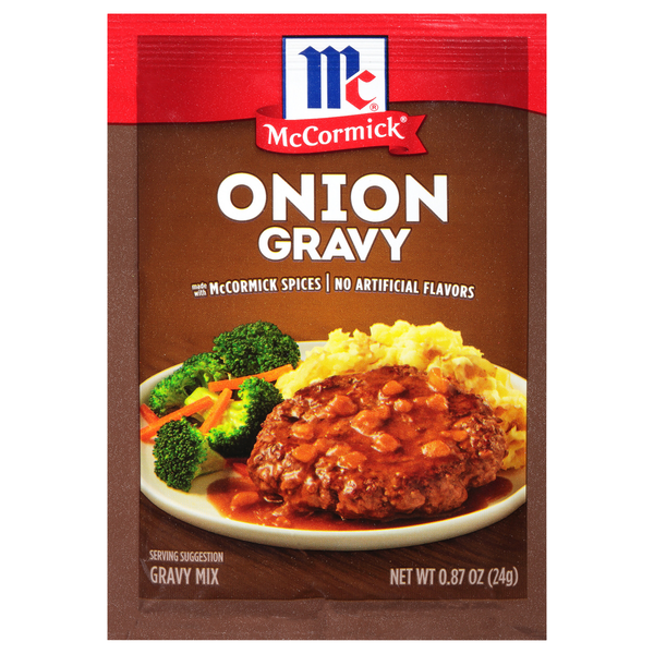 McCormick Onion Gravy Mix Packet