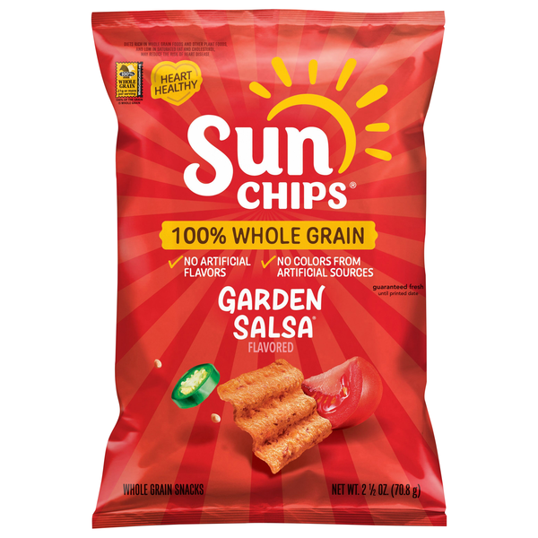 Sun Chips Garden Salsa Whole Grain Snacks