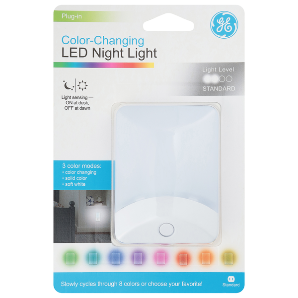 GE LED Color Changing Night Light