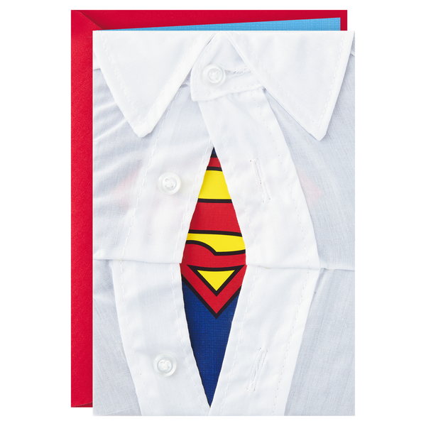Hallmark Signature Birthday Greeting Card For Him (Superman)
