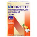 Nicorette 2 mg Fruit Chill Nicotine Gum