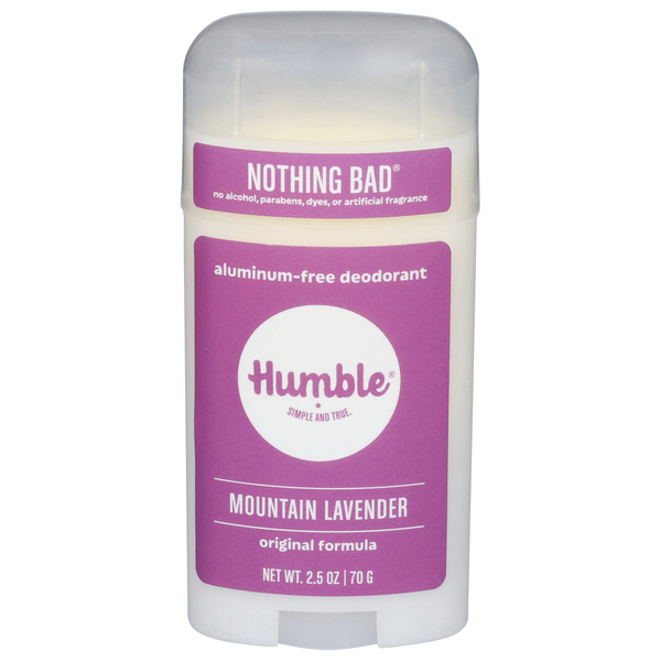 Humble Nothing Bad Mountain Lavender Aluminum Free Deodorant