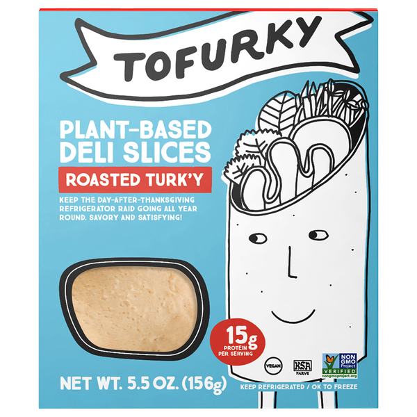 Tofurky Plant-Based Vegan Roasted Turk'y Deli Slices
