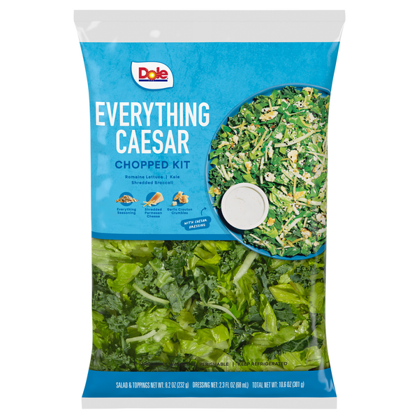 Save on Dole Chopped Salad Kit Everything Caesar Order Online Delivery MARTIN'S