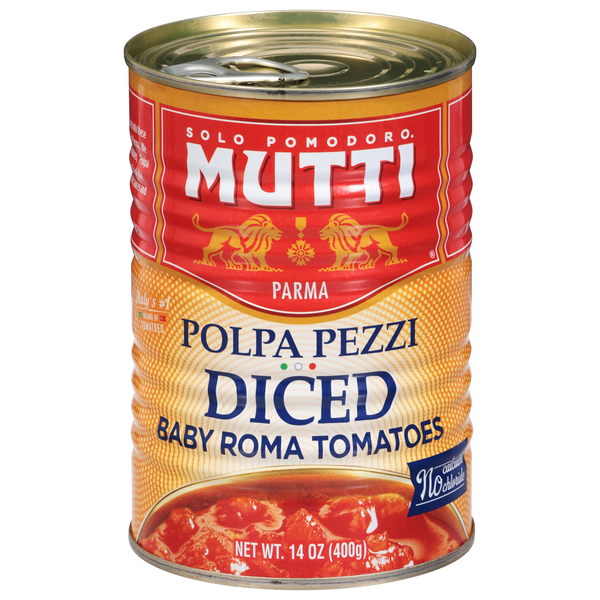 Mutti Diced Baby Roma Tomatoes
