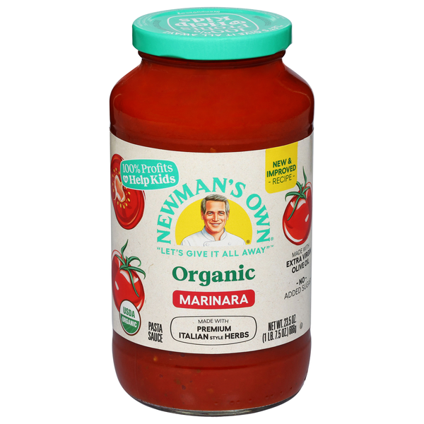 Newman's Own Organic Gluten Free Marinara Pasta Sauce