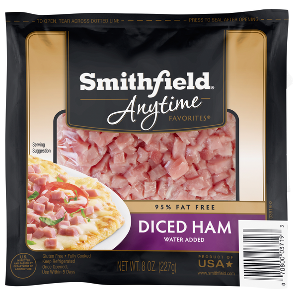 Smithfield Anytime Favorites 95% Fat Free Diced Ham