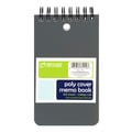 Top Flight Memo Book Top Wire Assorted Colors 3 X 5 Inch - 100 Sheets