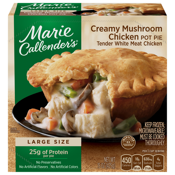 Save On Marie Callender s Pot Pie Creamy Mushroom Chicken Large Size save-on-marie-callender-s-pot-pie-creamy-mushroom-chicken-large-size
