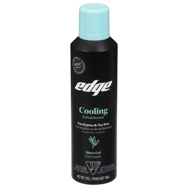 Save on Edge Cooling Shave Gel Eucalyptus & Tea Tree Order Online