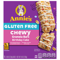 Annie's Gluten Free Birthday Cake Chewy Granola Bars - 5 ct