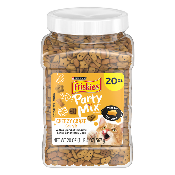 Save on Friskies Party Mix Cat Treats Cheezy Craze Crunch Order Online