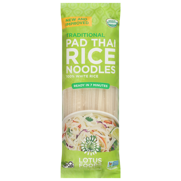 Lotus Foods Organic Pad Traditional Thai Rice Noodles