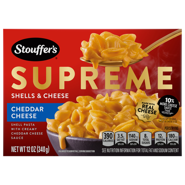 Stouffer's Supreme Shells & Cheddar Cheese