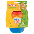 Nuby Wash or Toss Stackable Bowls & Lids Ages 6m+
