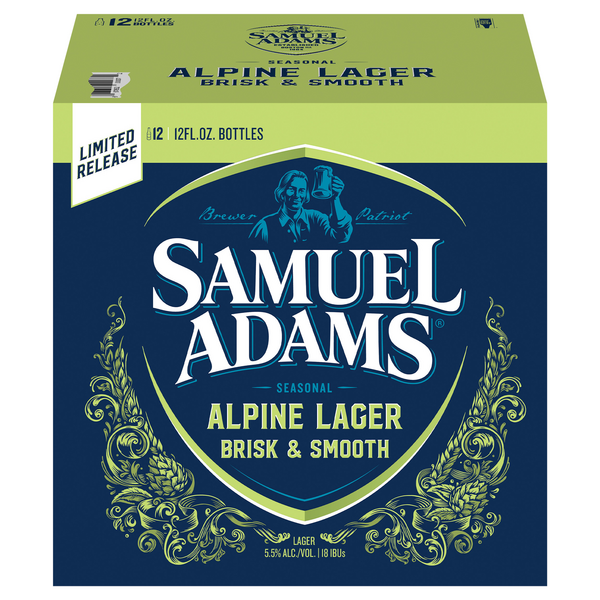 Samuel Adams Alpine Lager Beer - 12 pk