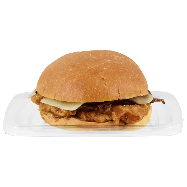 Hannaford Grab N Go Chicken Cordon Bleu Sandwich (Hot Avail. 12pm - 8pm)
