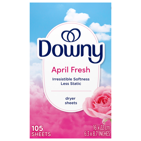 Downy April Fresh Fabric Softener Dryer Sheets