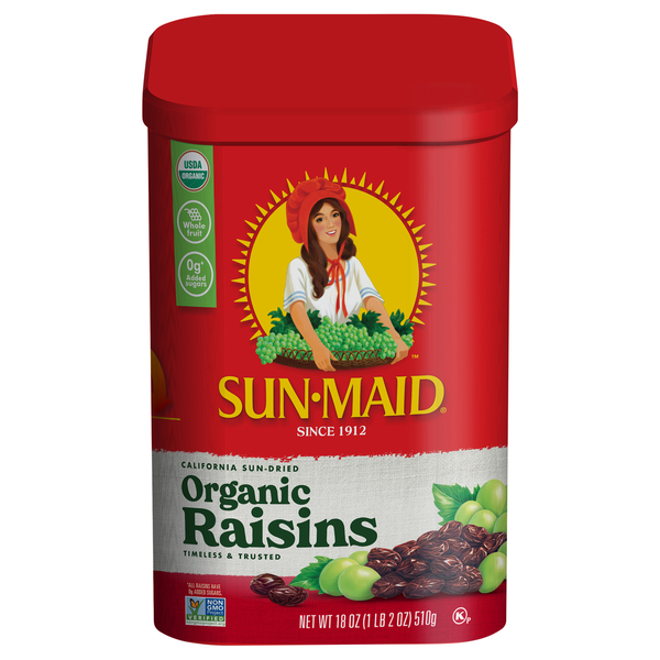 Sun-Maid Organic California Sun-Dried Raisins