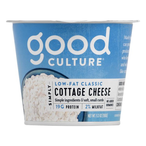 Good Culture 2% Low Fat Small Curd Classic Cottage Cheese
